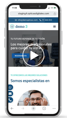 Imagen Demo Móvil Ópticas Digitales